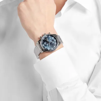  Chronograph Stainless Steel 3-Hand Quartz Watch
